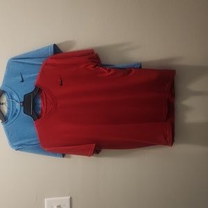 Men's Nike Dri Fit tees- size M